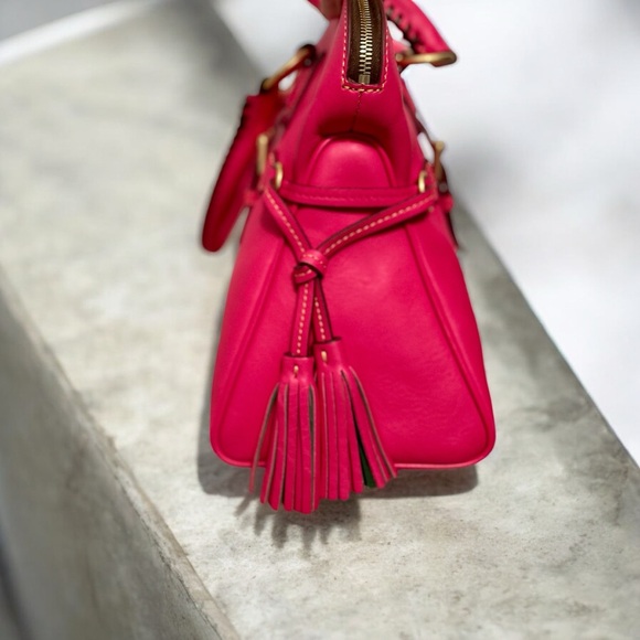 Dooney and Bourke Florentine Domed Buckle Satchel - Picture 4 of 16